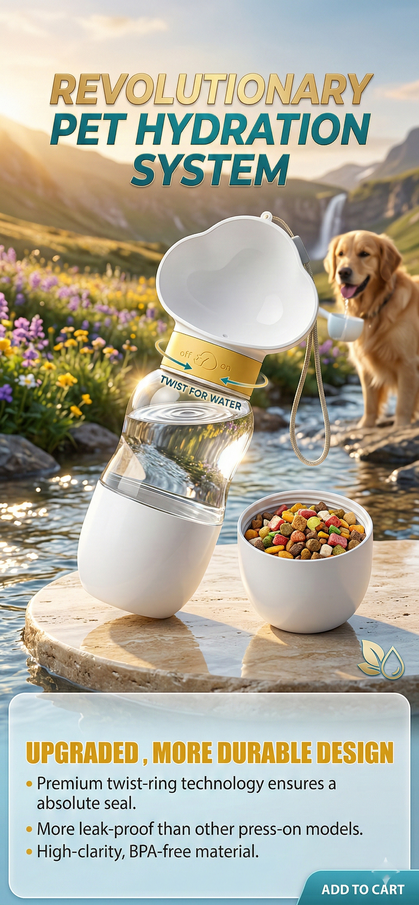 The Ultimate All-in-One Pet Hydration System