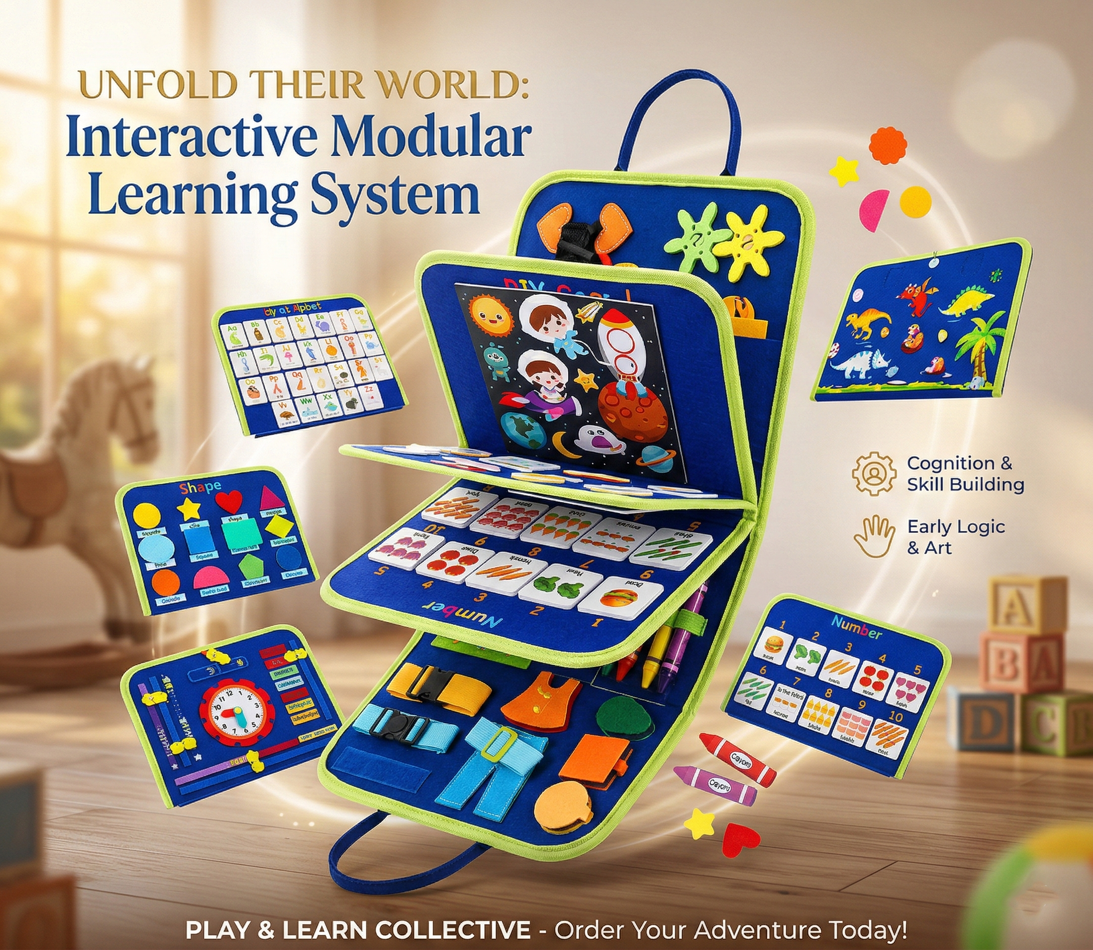 Skill Board for Toddlers