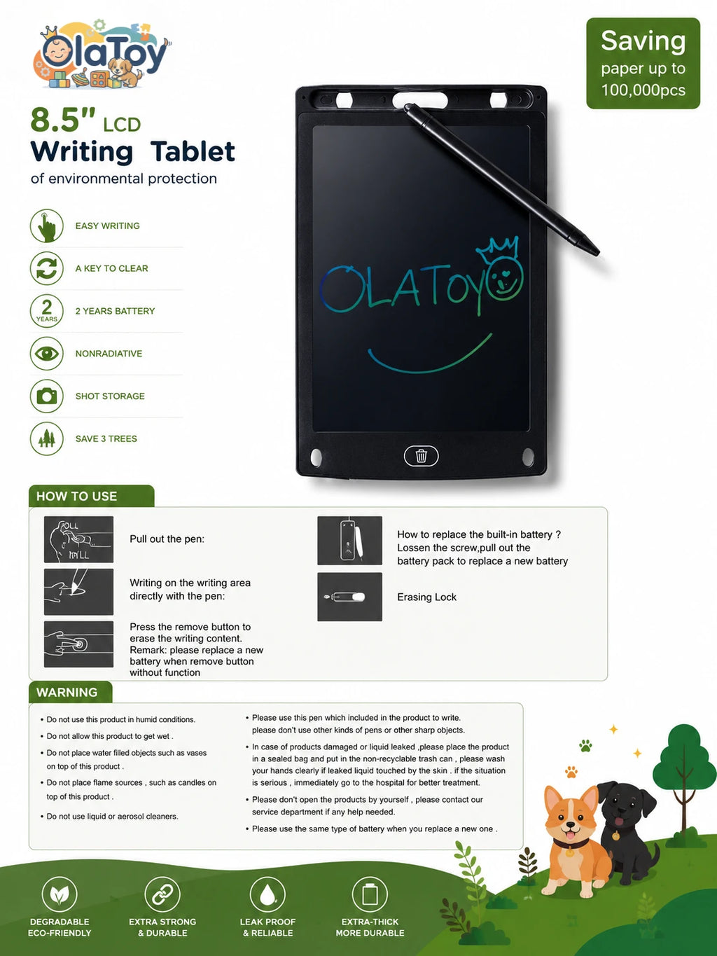 Toddler Drawing Tablets