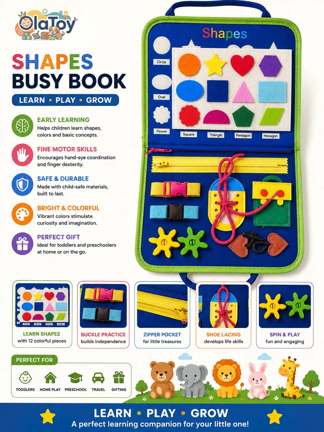Skill Board for Toddlers