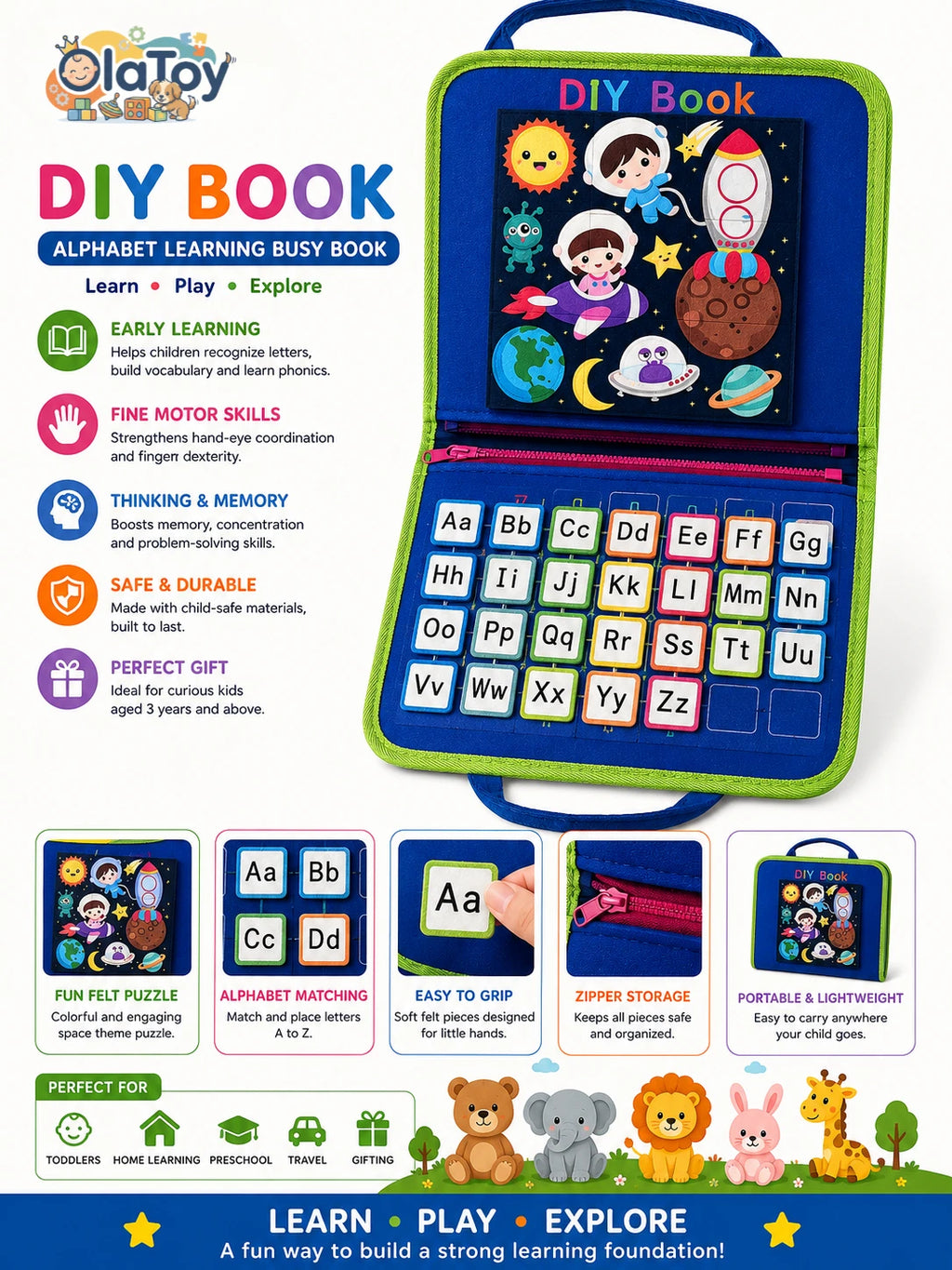 Skill Board for Toddlers