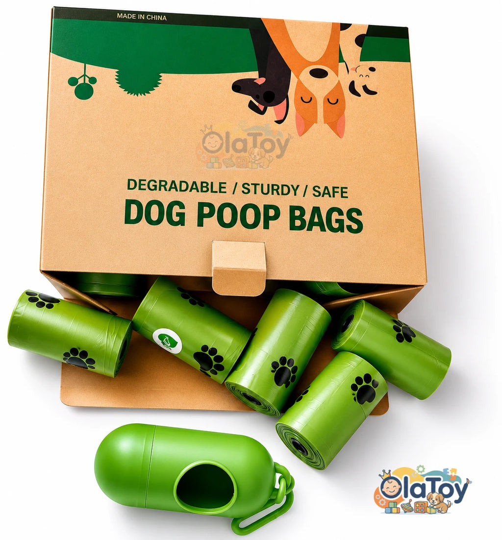 Premium Eco-Friendly Lavender-Scented Pet Waste Bags