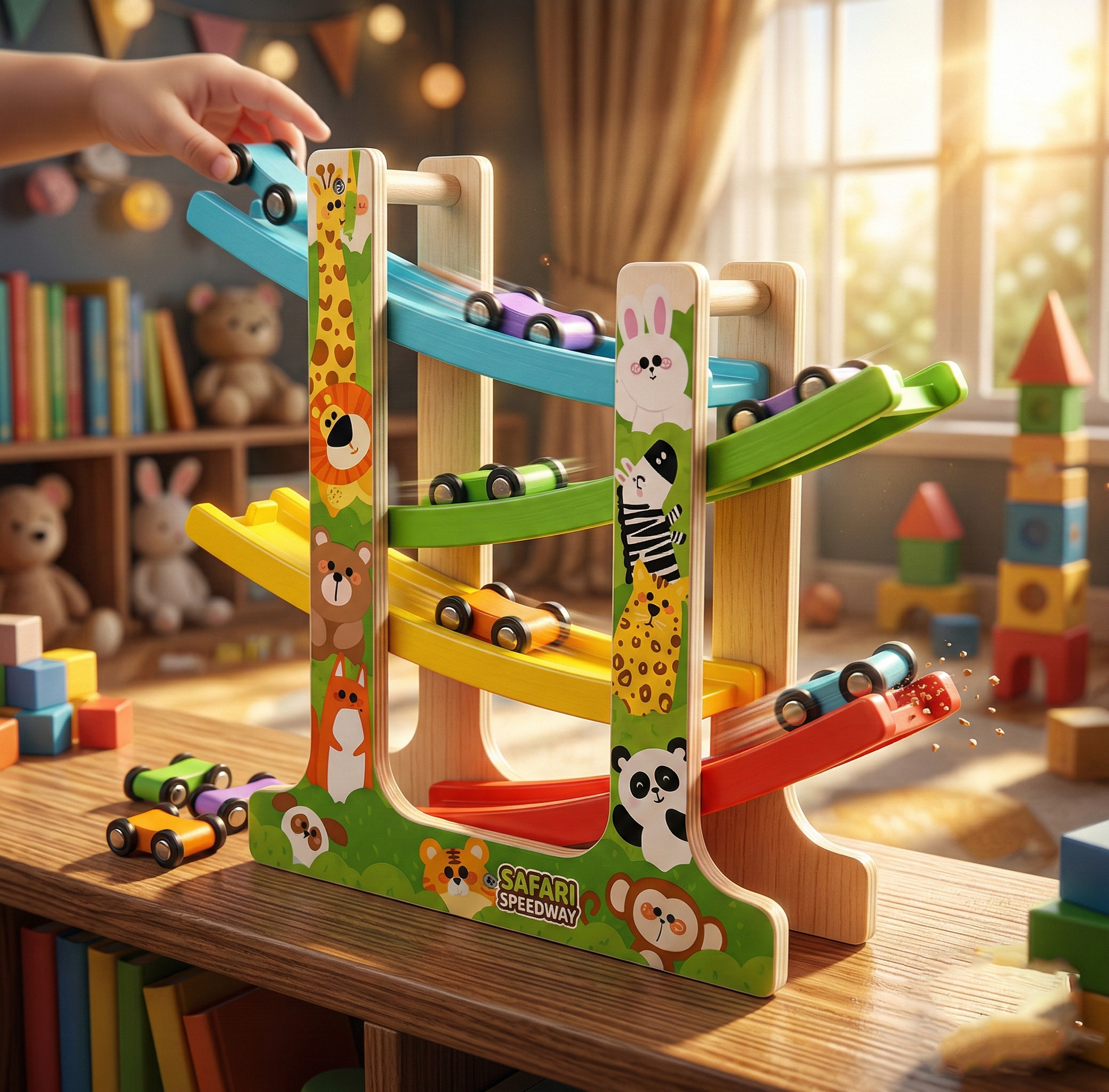 Safari Speedway: Fun, Learning, and Adventure!